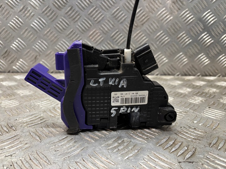 фото №1, Kia carens iv замок дверь левых задних зад 5 pin 81410-a4030