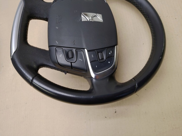 фото №8, Руль + подушка мультифункция кожа citroen ds4 годы 2010-2015