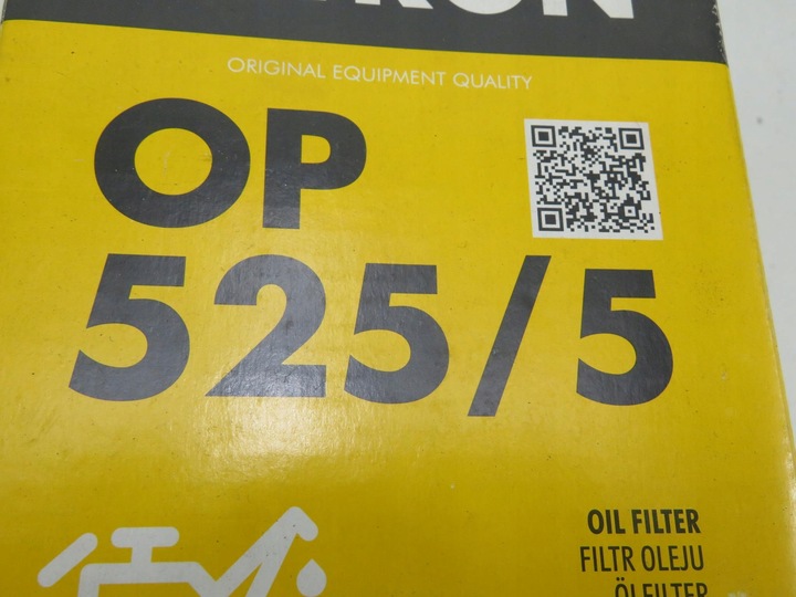 фото №2, Фильтр масла op525/5 audi a6 4a, c4 2.5 tdi