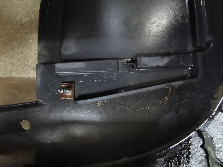 фото №11, Dół бампера зад задний спойлер honda cr-v 3 iii