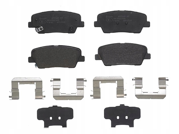 фото №2, Тормозные колодки тормозные зад brembo do kia stinger 2.0