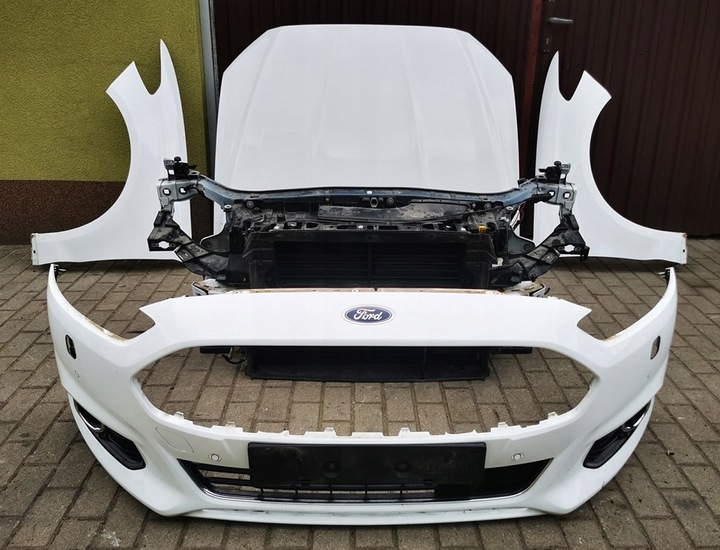 фото №13, Ford mondeo mk5 15-19 бампер перед демонтаж радар 6xpdc