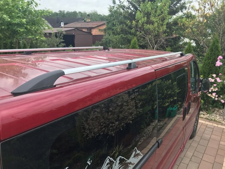 фото №5, Renault trafic vivaro 14+ рейлінги дахові багажник l2