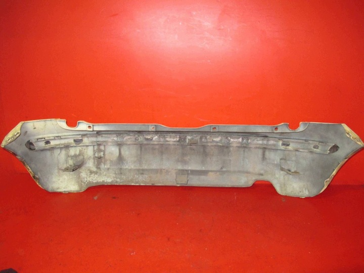 фото №9, Fiat panda ii 2 169 бампер задний заднее жёлтый 541 giallo ottimista b/b
