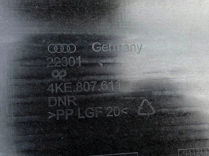 фото №12, Защита бампера перед dół 4ke.807.611 audi e-tron gt f8 sportback ge q4 f4