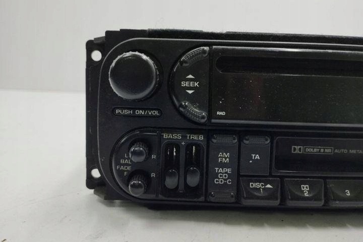 фото №9, Радіо з навігація chrysler voyager ii es 17719d 2.5l дизель 87kw 2001