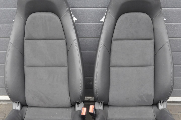 фото №10, Porsche 718 cayman 982 сиденья обшивки туннель кожа 21r англичанин