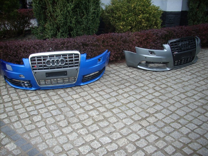 фото №9, Audi a6 c6 4f0 s-line перед бампер переднее sline решётка ew. s6 i стандарт