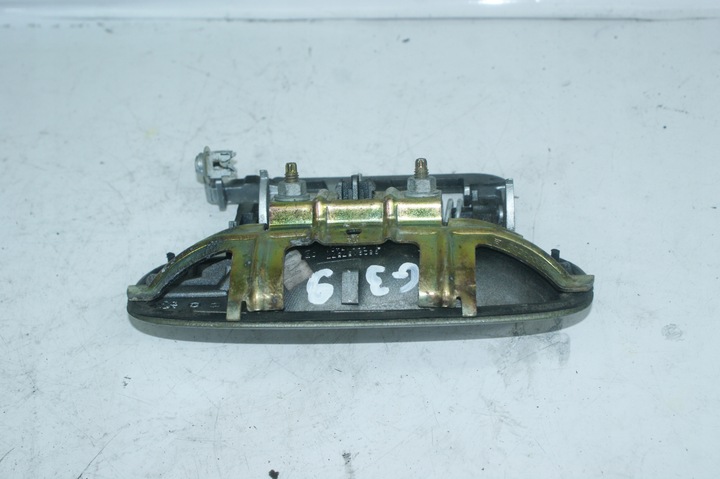 фото №10, Ручка зовнішня ліва задня лівий зад срібна peugeot 607 9631931180