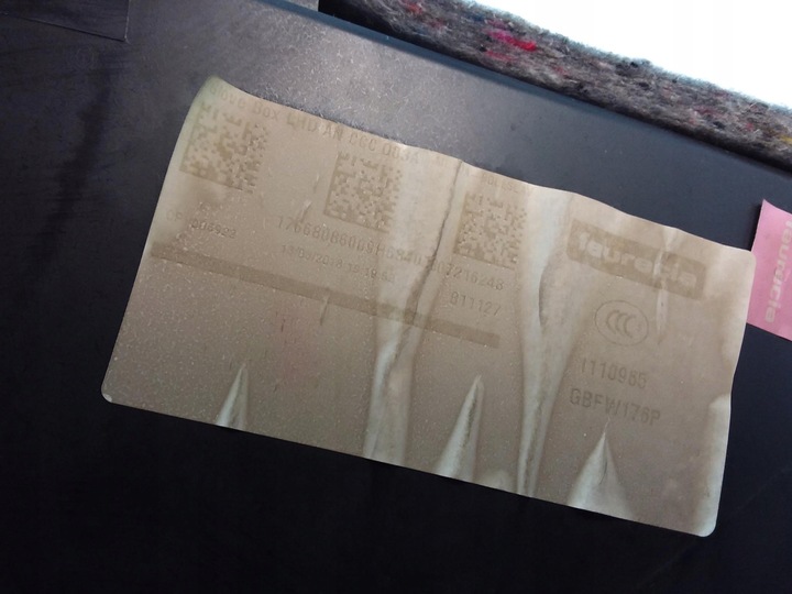 фото №5, Mercedes a w176 бардачок пасажира панелі