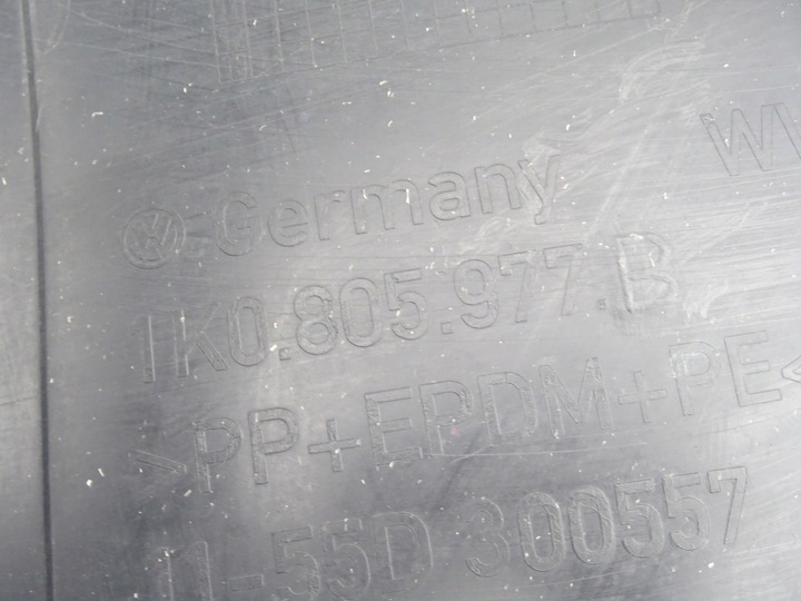 фото №7, Подкрылок перед передние левая задняя запчасть vw golf v 5 1k0 1k0805977b