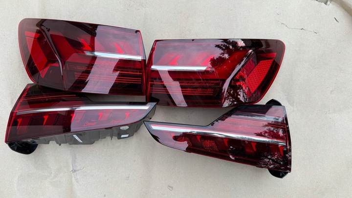 фото №1, Audi a4 b9 8w рестайлінг лампи зад matrix універсал avant комплект оригінал