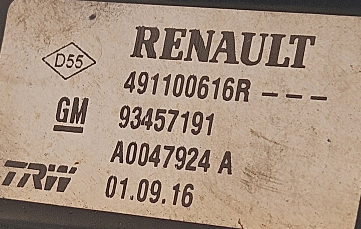 фото №7, Opel vivaro b renault trafic iii трансмиссия рулевая рейка 93458098 490014580r