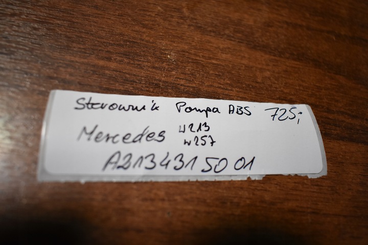 фото №5, Ідеальний блок керування насос abs mercedes w213 w257 1