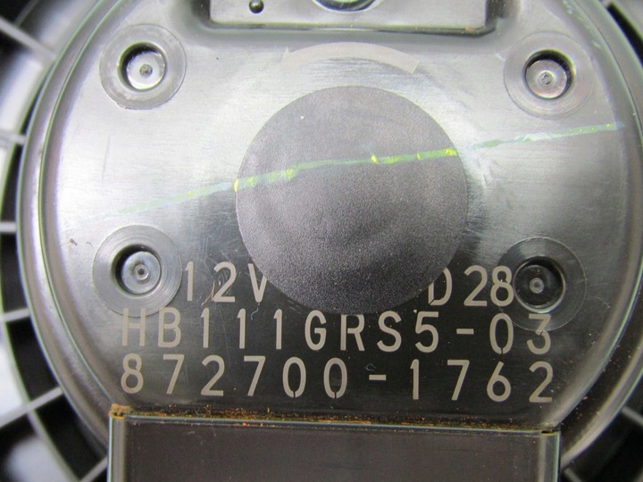 фото №7, Mazda 3 bp iv 21r вентилятор повітродувка вентилятор повітропровід 872700-1762