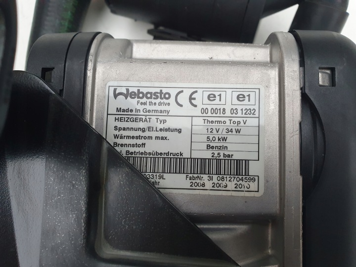 фото №6, Вебасто ttv mercedes w251 r klasa a2515001798 новое