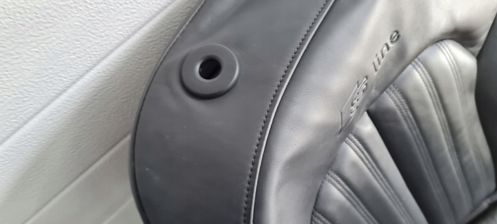 фото №9, A6 c7 4g сиденье коврик сиденья правая правый перед sline кожа чёрная a7 4g