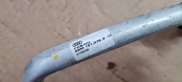 фото №7, Sq5 80a q5 рестайлинг шланг трубка шланг воды 3.0 tfsi 06m121075s s4 b9 8w s5