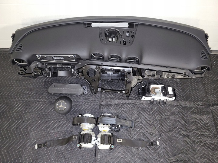 фото №1, Подушка безопасности mb c класс w206 панель консоль подушки ремни комплект оригинал