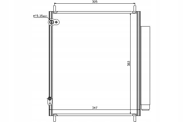 фото №1, Nissens радіаторів кондиціонера citroen c-zero