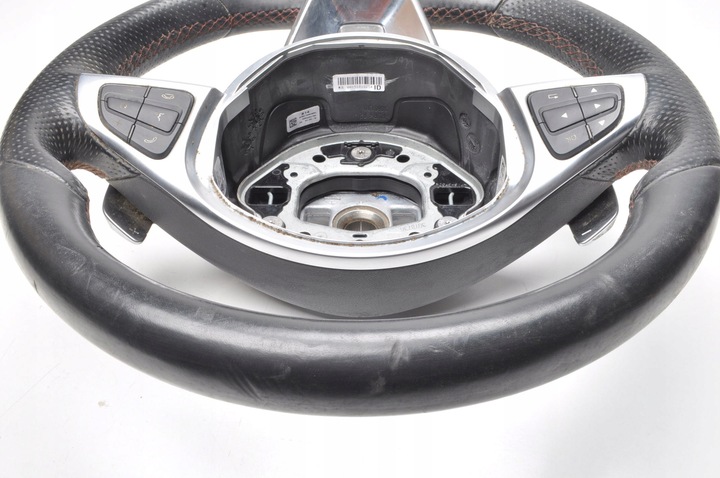 фото №6, Mercedes c117 w117 w176 кермо шкіряний багатофункціональна пелюстки