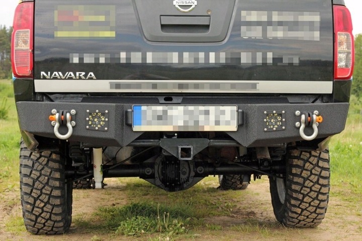 фото №9, Бампер задній сталевий nissan navara d40 2005-2014 more 4x4