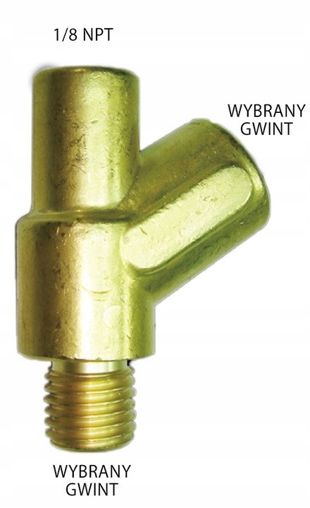 фото №1, Тройник датчик масла авто манометр 1/8npt/ m10x1.0