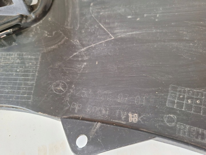 фото №8, Mercedes glc 253 рестайлинг amg накладка бампера перед 2538859701 оригинал