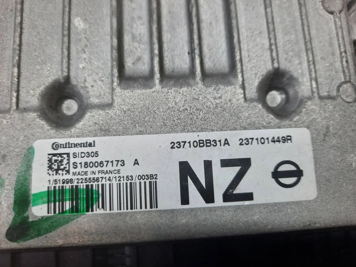 фото №5, Бортовой компьютер (эбу) двигателя nissan qashqai j10 1.5 dci 23710bb31a