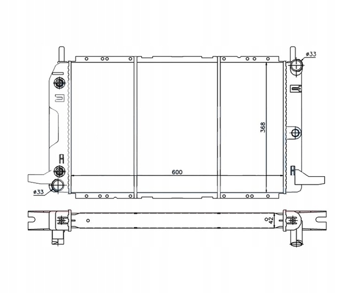 фото №1, Радіаторів ford scorpio 01.85- 1630716