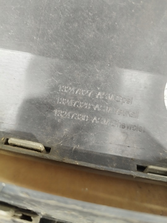 фото №12, Решётка радиатора решётка радиатор хром opel zafira b ii рестайлинг 2008-2014 oem