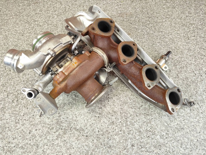 фото №12, Турбіна турбонагнітач bmw 2.0d b47 g30 g31 g01 g02 8579212 8579213