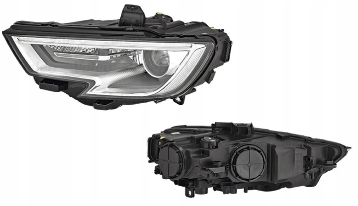 фото №1, Фара лампа левый audi a3 8v 16- valeo etron