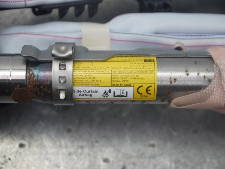 фото №8, Honda civic xi 23r шторка права подушка подушка  повітряна ga411-02260