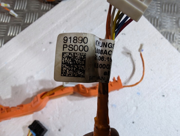 фото №6, Kia soul ii ev 2015- установка джгут акумулятора 91890ps000