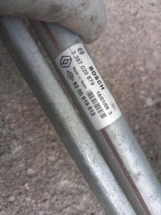 фото №8, Механизм дворник перед dacia sandero i eu