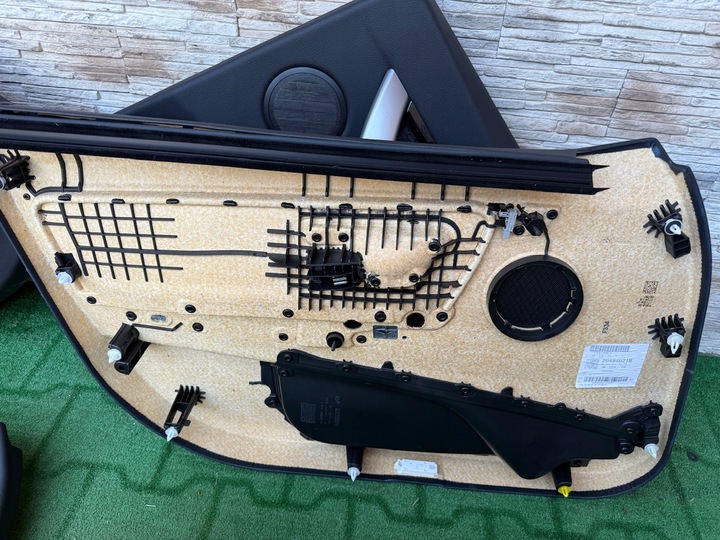 фото №8, Оббивка оббивка двері bmw 3 f30 4szt комплект синя nić