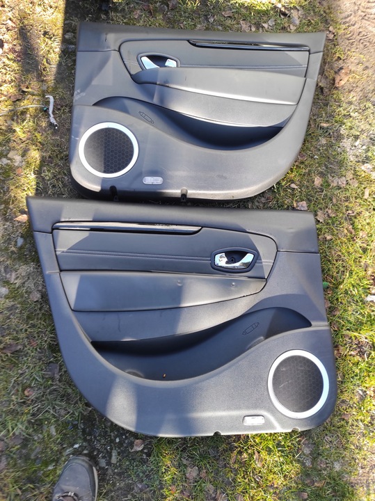 фото №7, Сиденья półskura салон renault scenic iii рестайлинг обшивки подлокотник европа