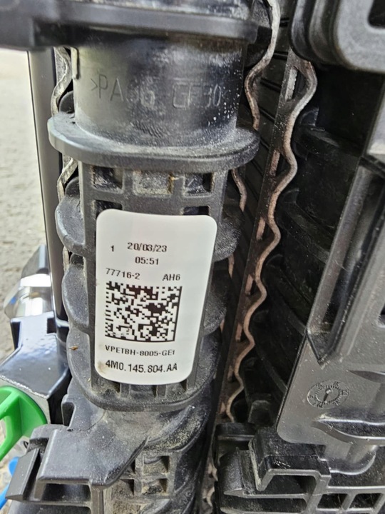 фото №10, Комплект радиатор вентилятор a7 4k 2.0 tdi 204 km