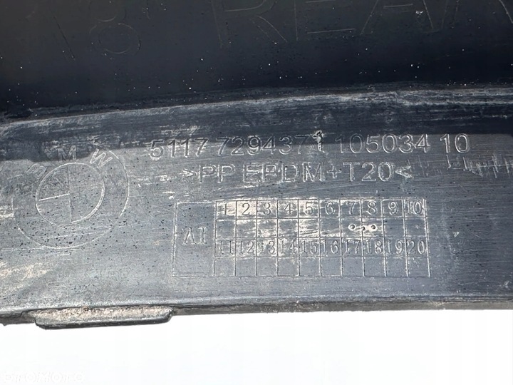 фото №8, Bmw x5 f15 13-17 планка накладка крила ліва зад задня 7294371