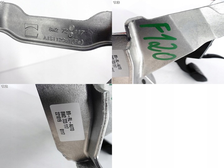 фото №12, Audi a5 f5 8w6 a4 8w0 b9 15- педалі автомат гальмо gaz каркас рама