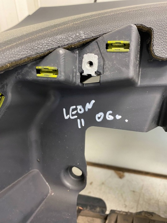 фото №9, Seat leon ii 1p консоль панель капот pas подушка подушка безпеки європа