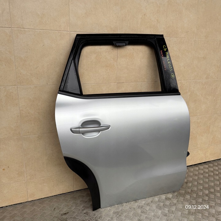 фото №2, Двері комплектні задні ліві citroen c3 aircross 2018 рік без гідропідсилювача скла