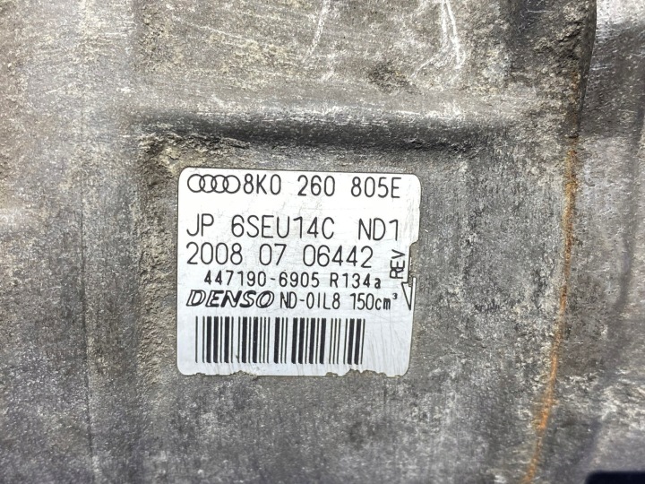 фото №10, Компресор кондиціонера audi a4 b8 2.0 tdi 8k0260805e