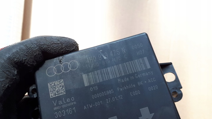 фото №4, A6 c7 4g модуль блок керування pdc 4h0919475n a7 4g