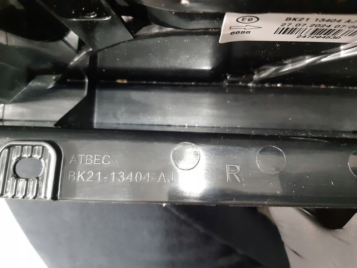 фото №10, Ford transit custom рестайлінг 13- лампа права задня зад bk21-13404-aj