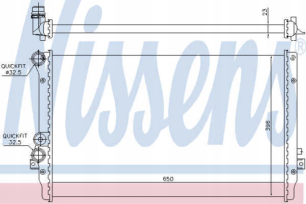 фото №14, Радиаторов воды nissens 65012