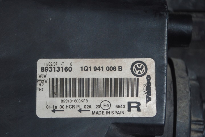 фото №6, Фара правая перед 1q1941006b vw eos