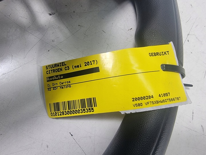 фото №7, Руль мультифункция citroen c3 iii 98164325zd