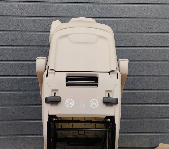 фото №13, Сидіння пасажира ii ряд задній зад mercedes v-klasa w447 шкіра кремовий eu